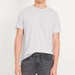3/$20 Old Navy Soft-Washed Tshirt Heather Gray Crew Neck Short Sleeve Basic Top